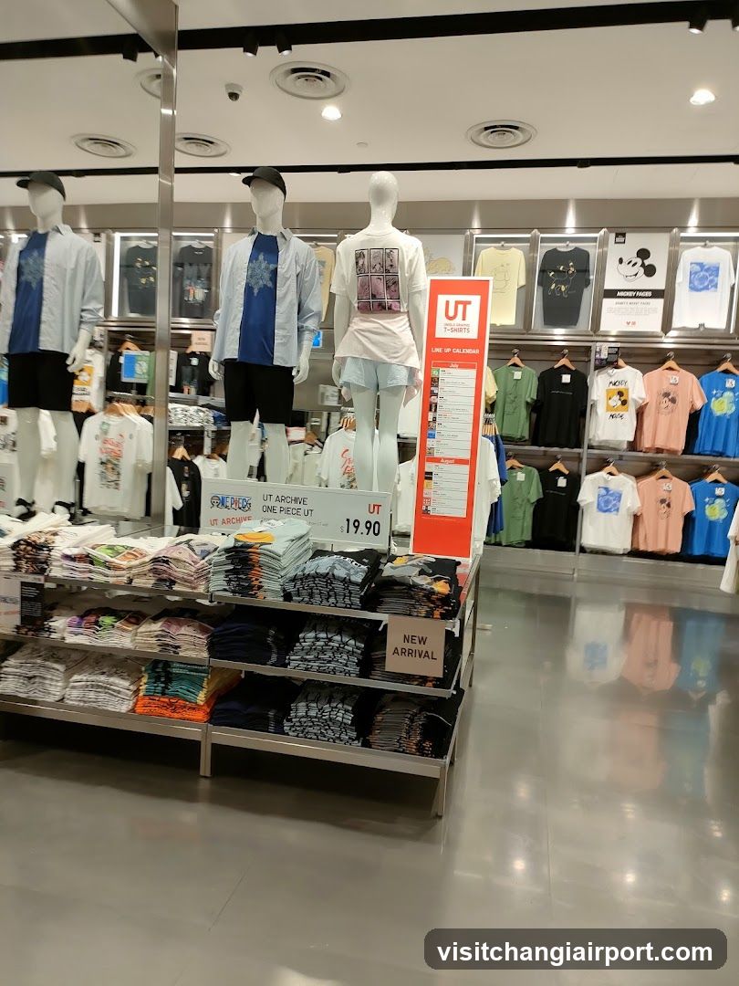 UT Store Interior Display