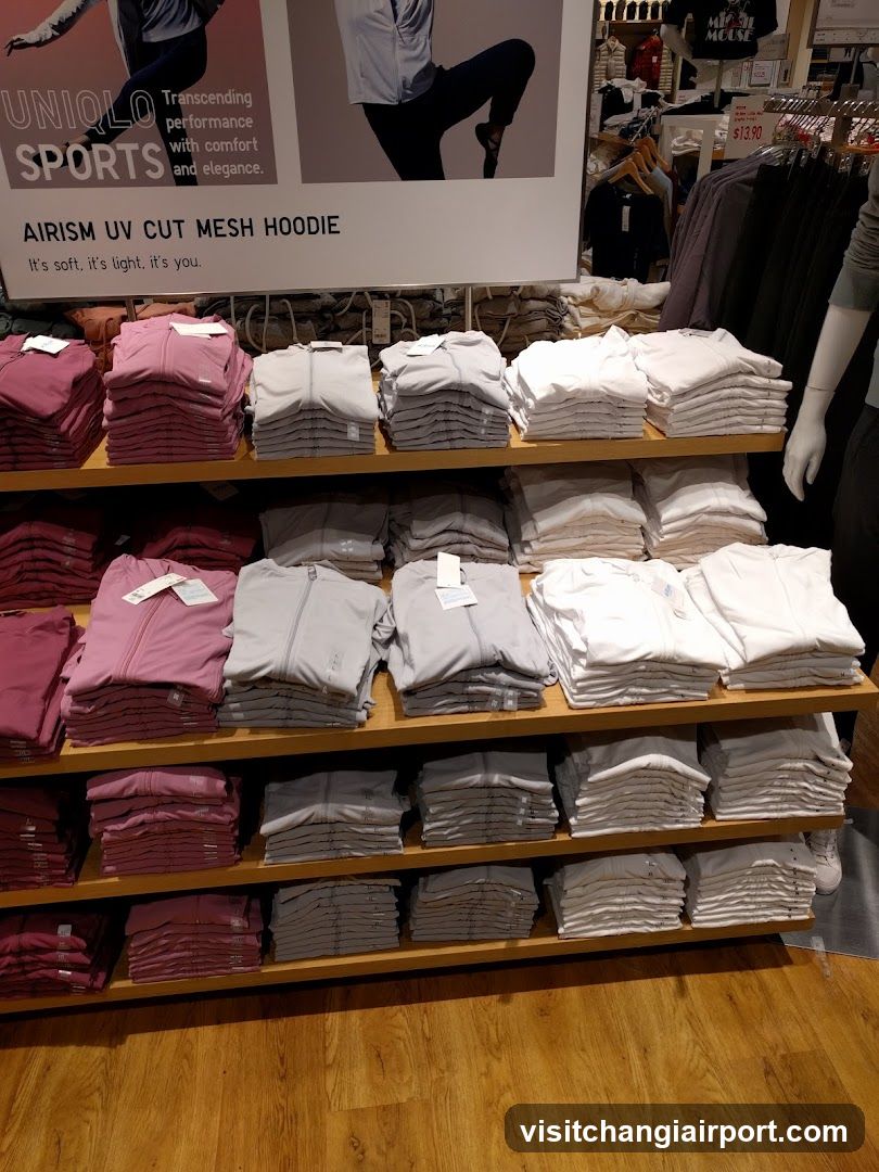 Uniqlo Clothing Display