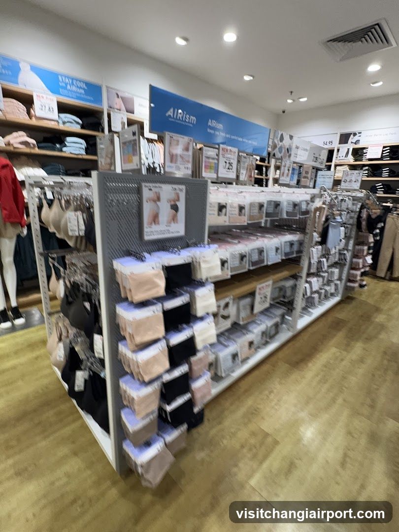 Uniqlo Interior Display