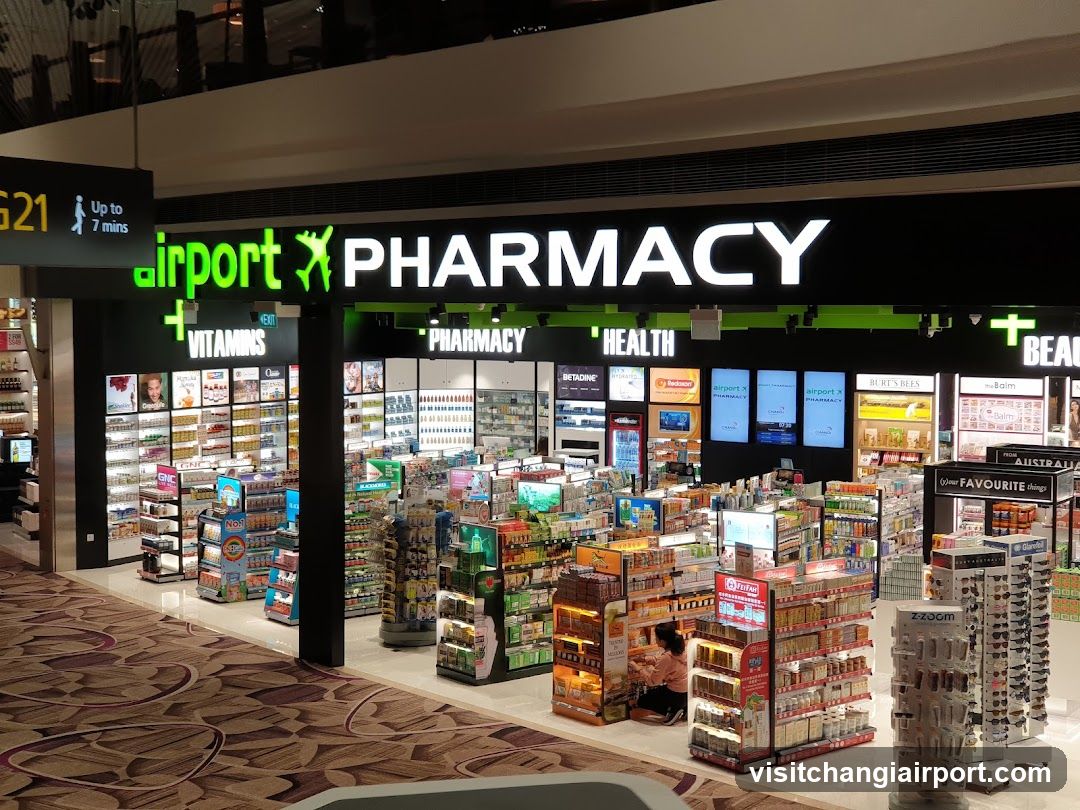 Airport Pharmacy Interior