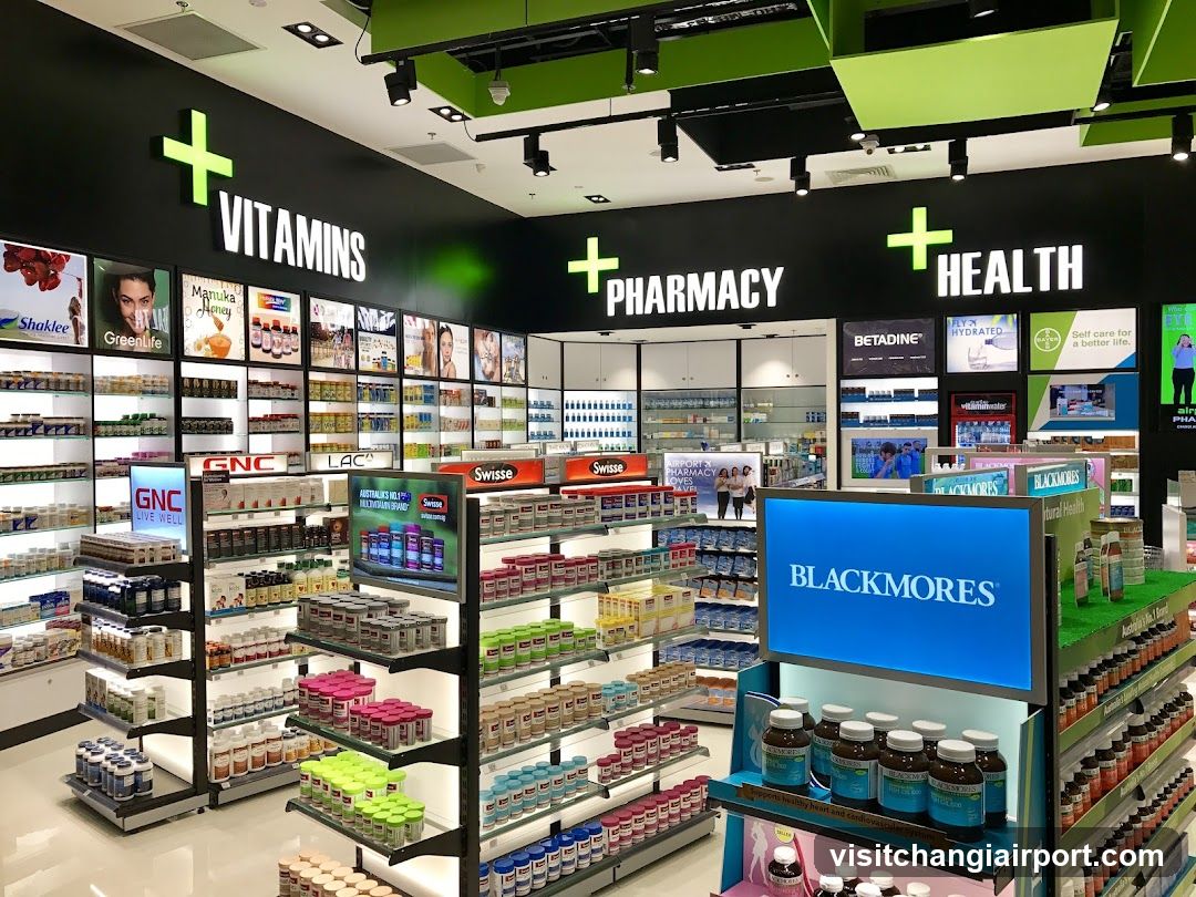 Pharmacy Interior Display