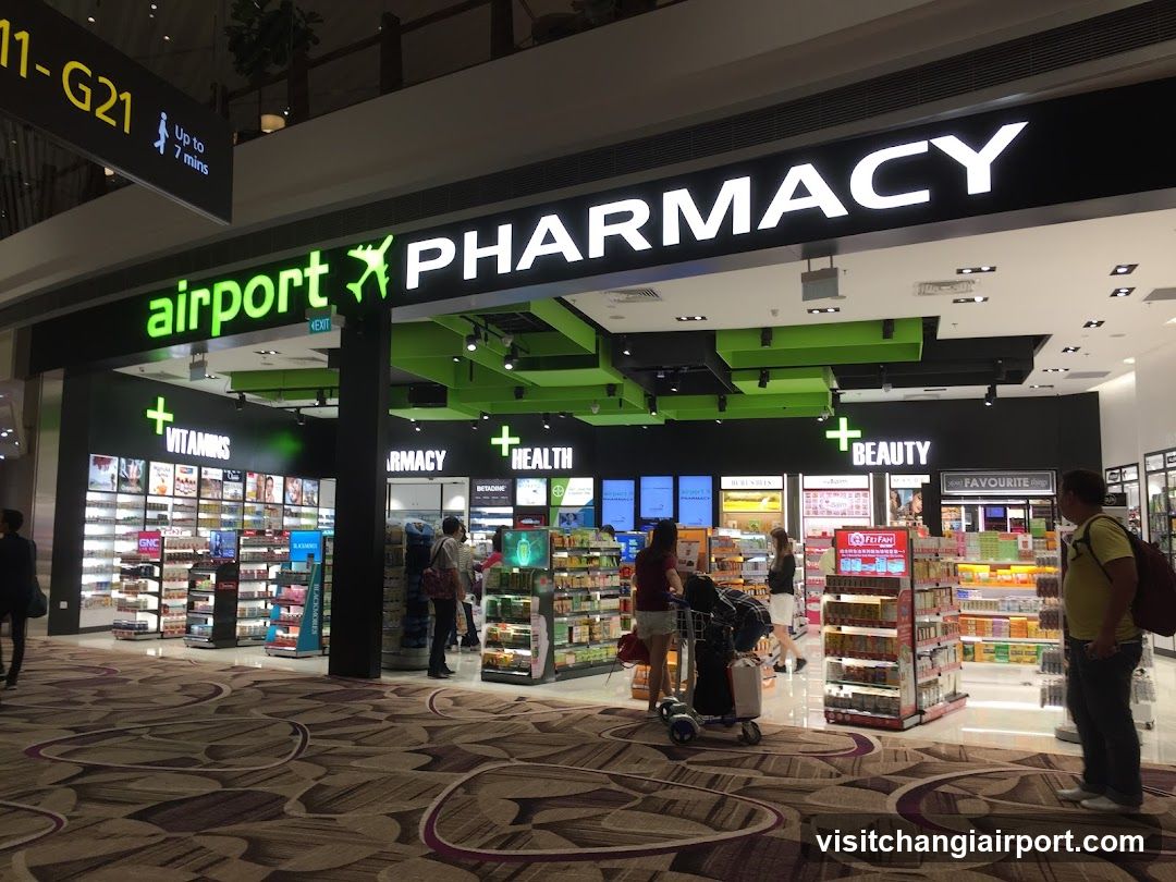 Airport Pharmacy Store Interior