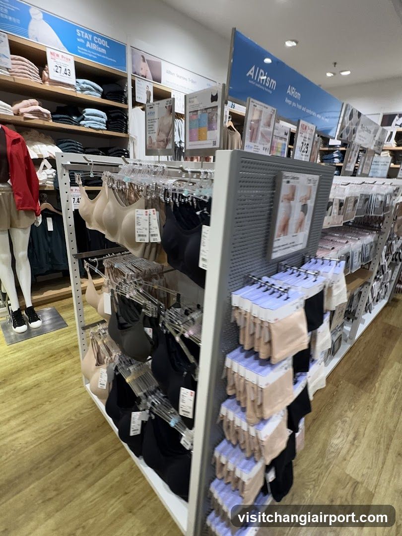 Underwear and Lingerie Display