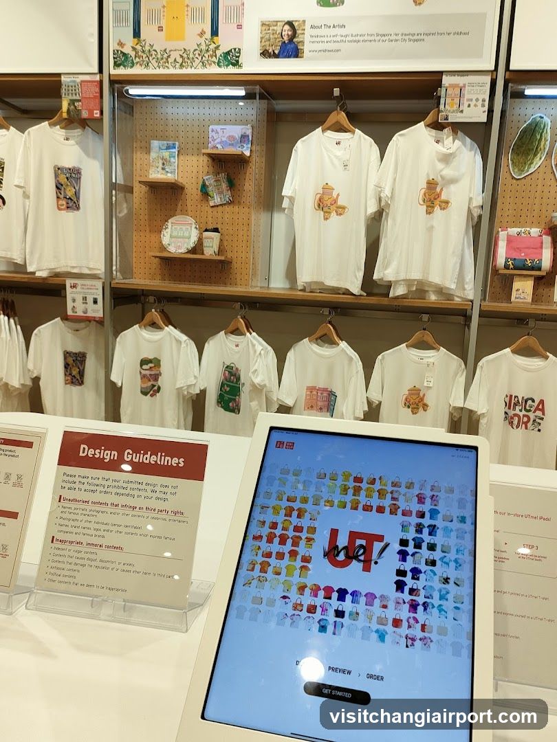 UT Singapore Store Interior