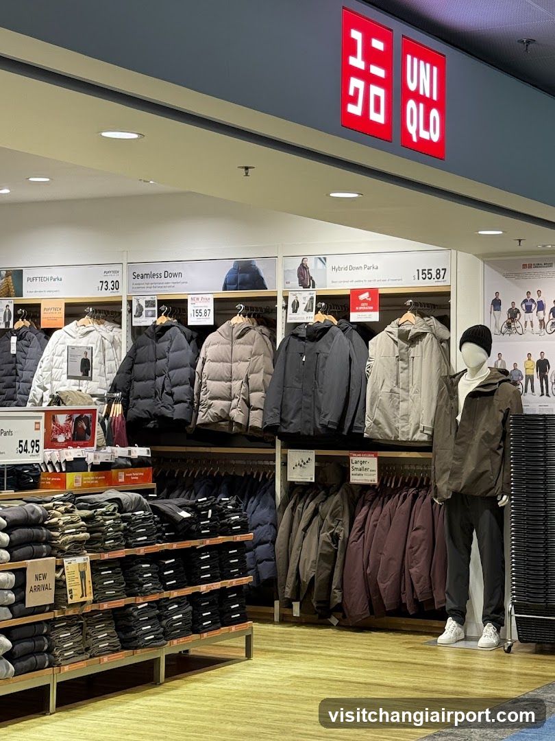 Uniqlo Store Interior Display