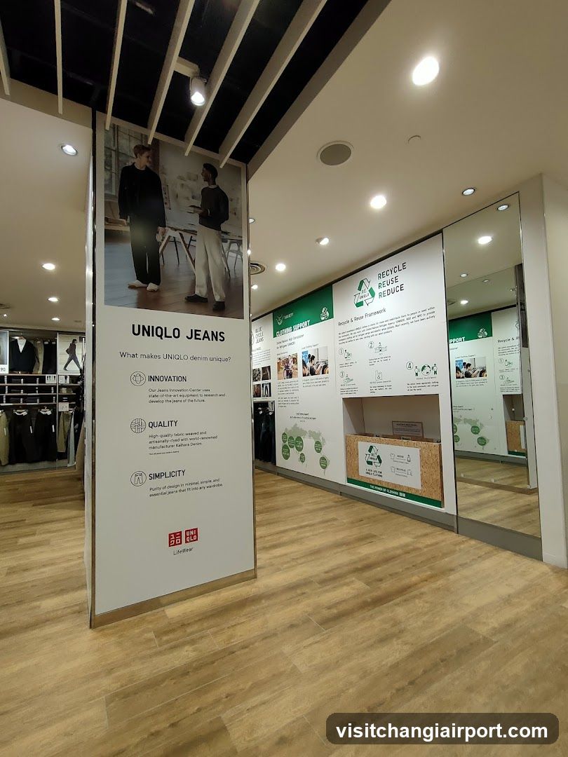 Uniqlo Store Interior Display
