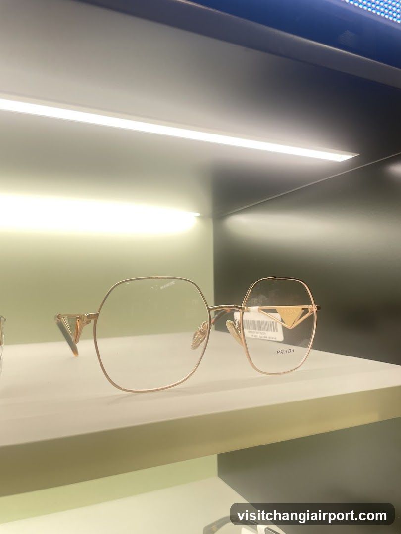 Prada Eyeglasses Display