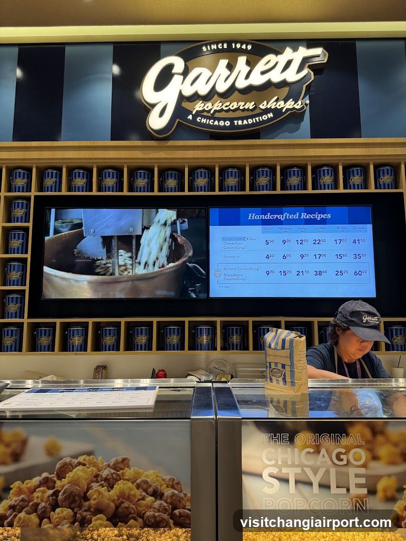 Garrett Popcorn Shops® - Changi Airport T4