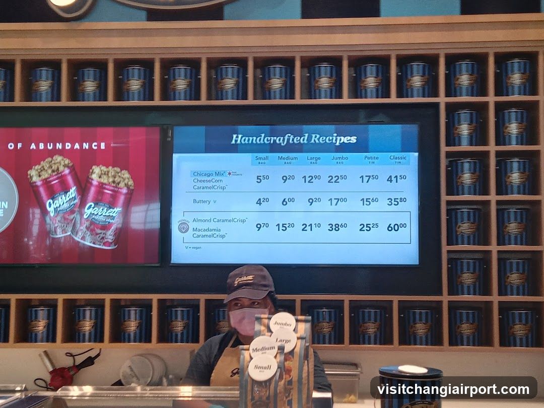 Popcorn Menu Display