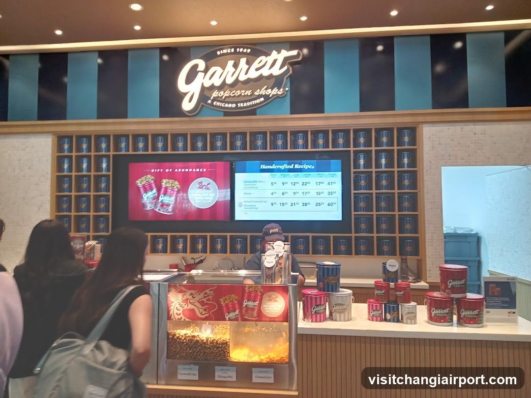 Garrett Popcorn Shops Counter Interior