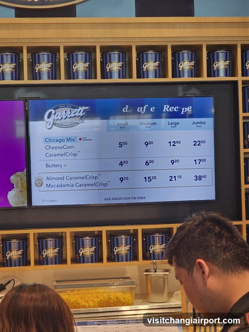 Garrett Popcorn Shops Interior Display