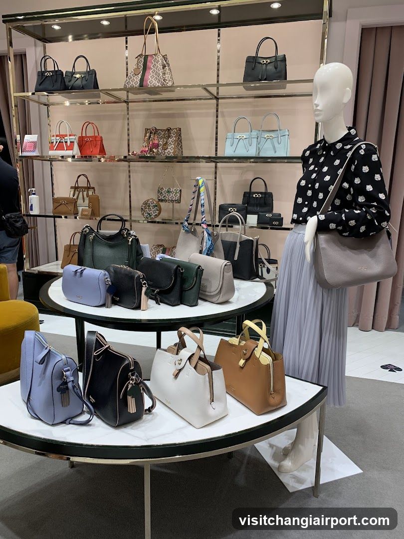 Luxury Handbag Display
