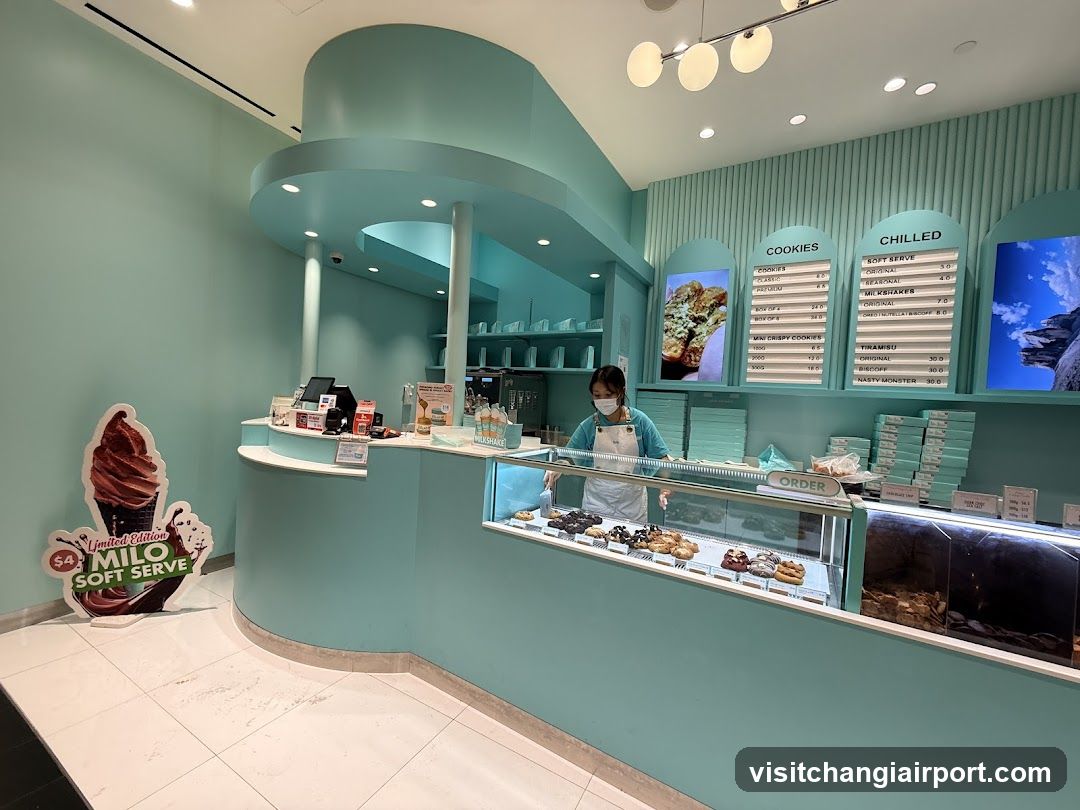 Milo Soft Serve Shop Interior