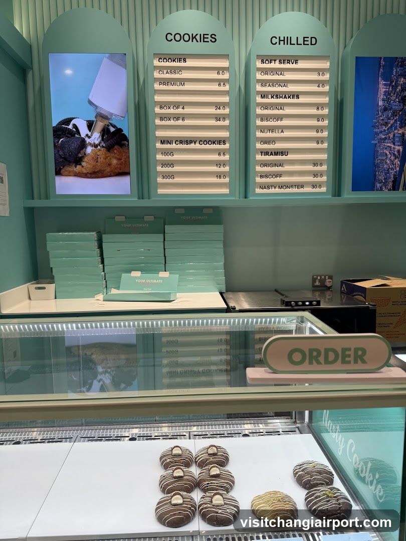 Cookie Shop Interior Display