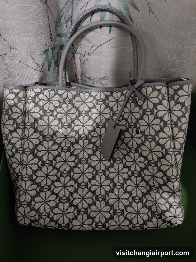 Patterned Tote Bag