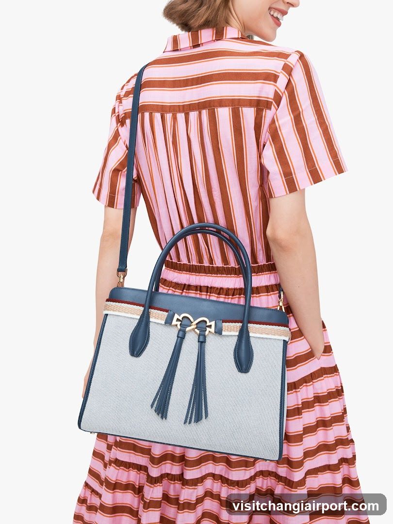 Fashion Model with Handbag