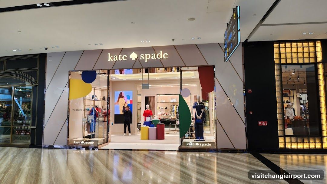 kate spade storefront in mall