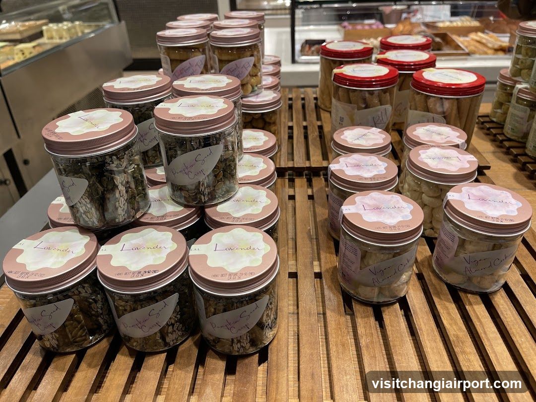 Jars of Nuts and Dried Fruits on Display