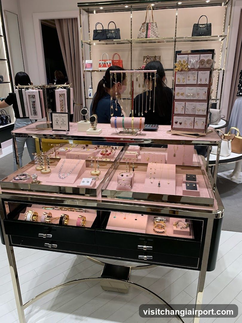 Jewelry Display Counter