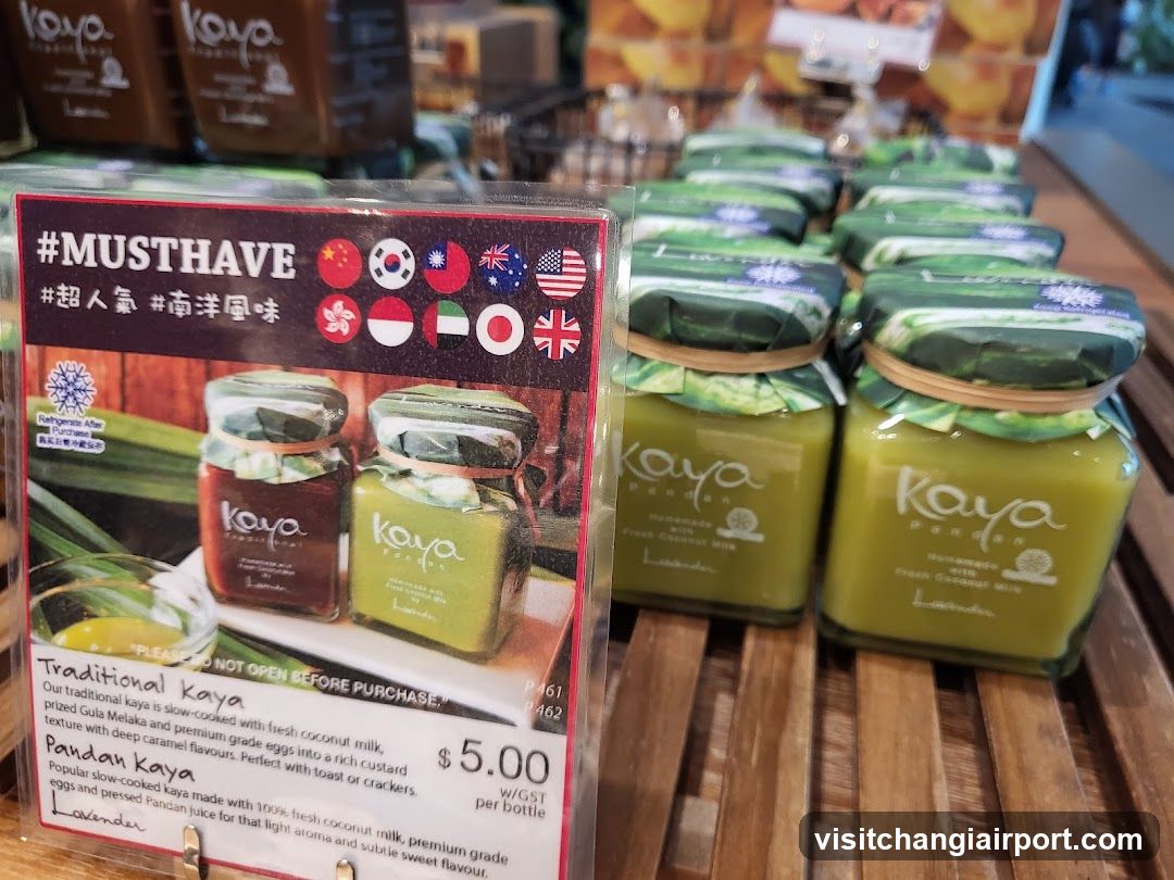 Kaya Pandan Product Display