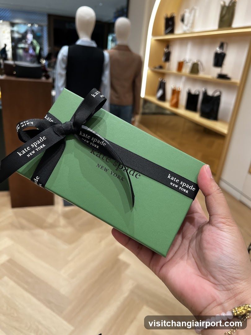 Kate Spade Gift Box in Store
