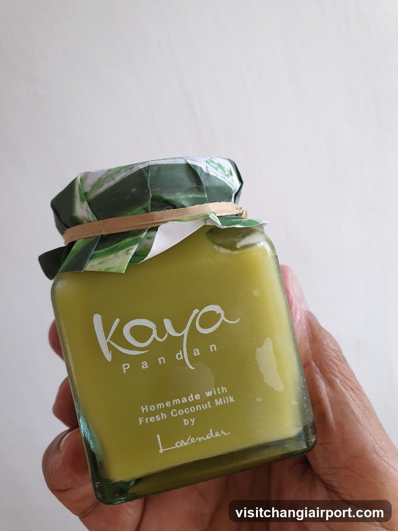 Handheld Kaya Pandan Jar