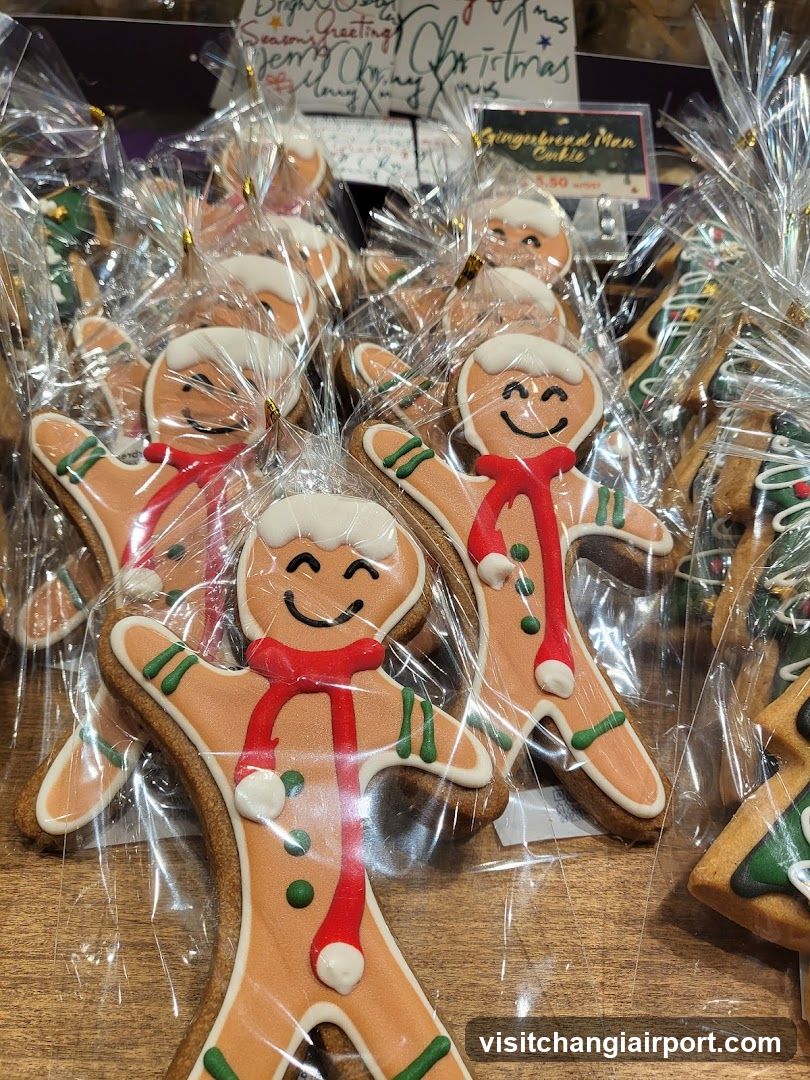 Gingerbread Man Cookies Display