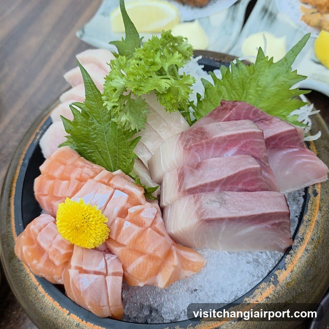 Sashimi Platter with Ice