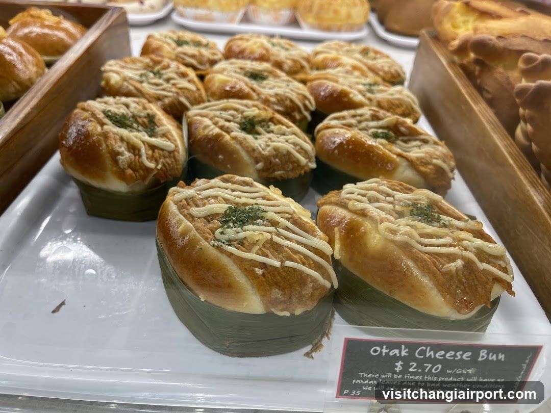 Otok Cheese Bun Display