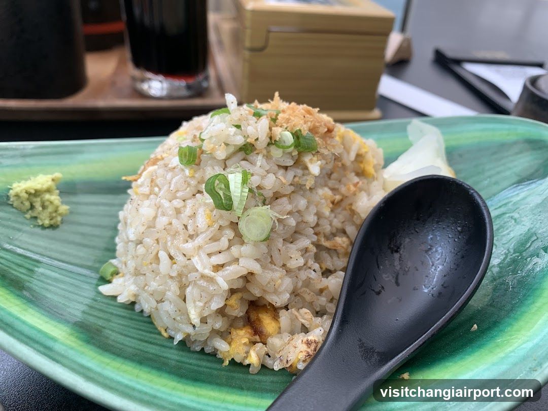 Fried Rice with Scallions and Crispy Toppings