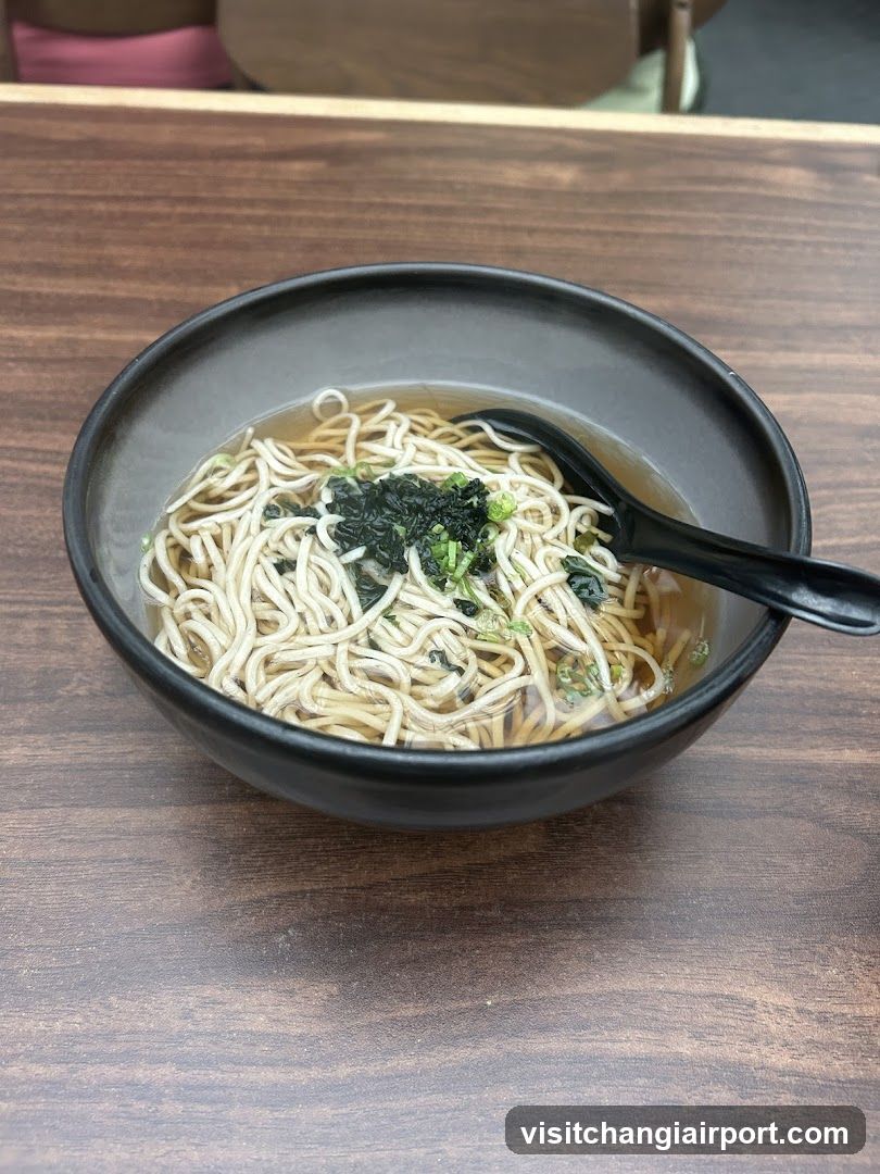 Bowl of Noodles with Toppings