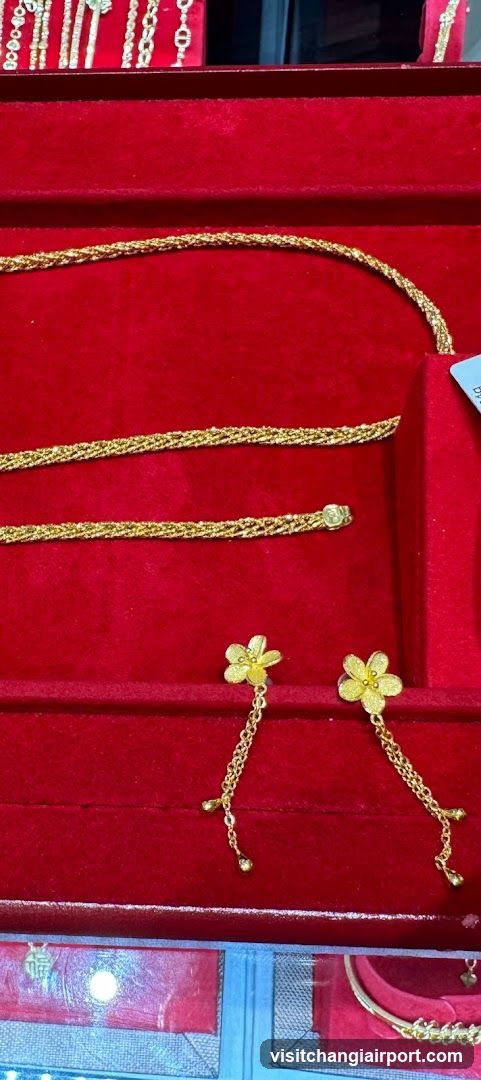 Gold Jewelry Display