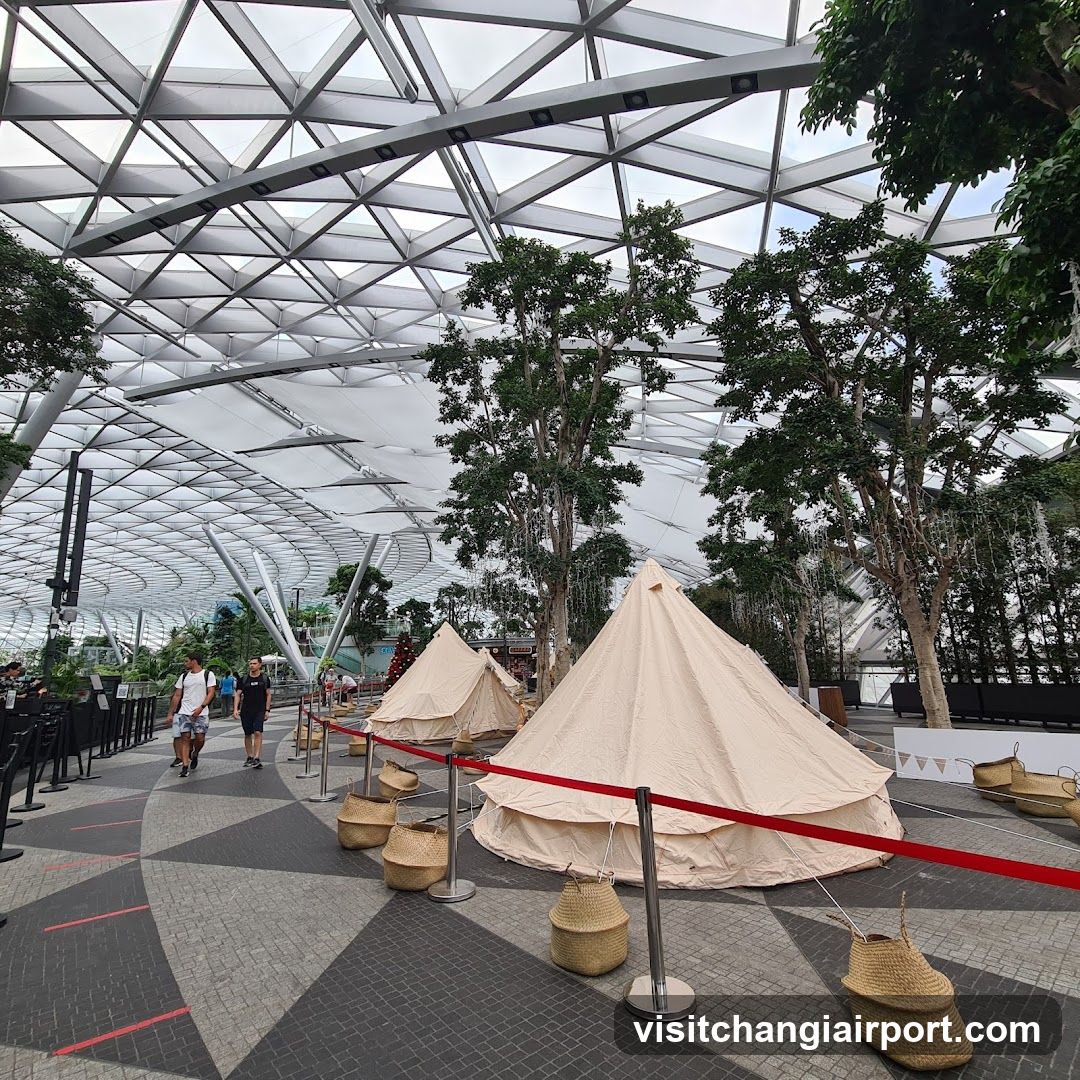 Tent Exhibition in Indoor Space