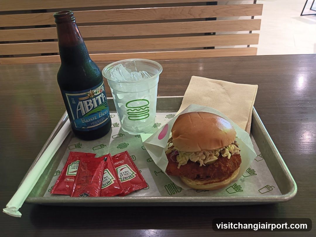 Abita Burger Meal Tray