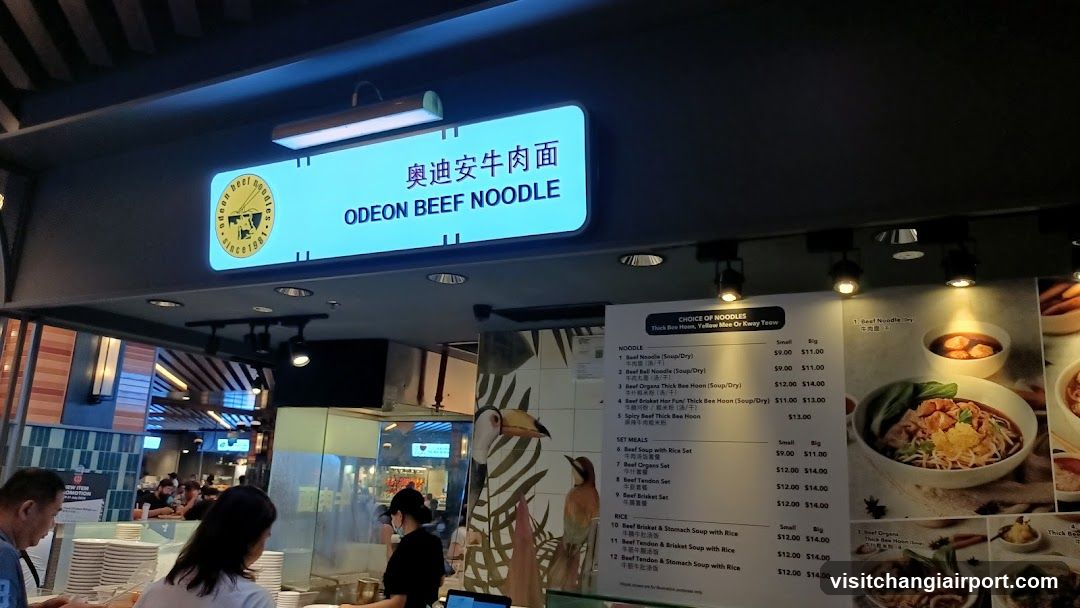 Odeon Beef Noodle Interior View