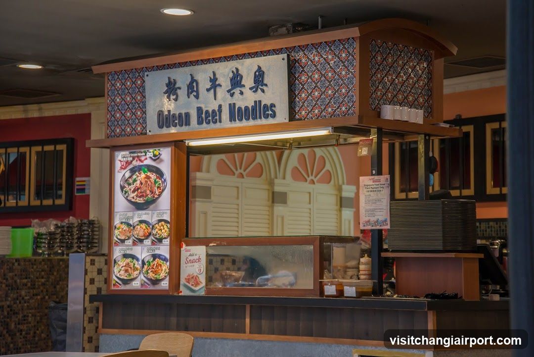 Odeon Beef Noodles Stall Interior View