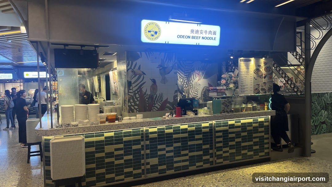 Odeon Beef Noodle Shop Interior
