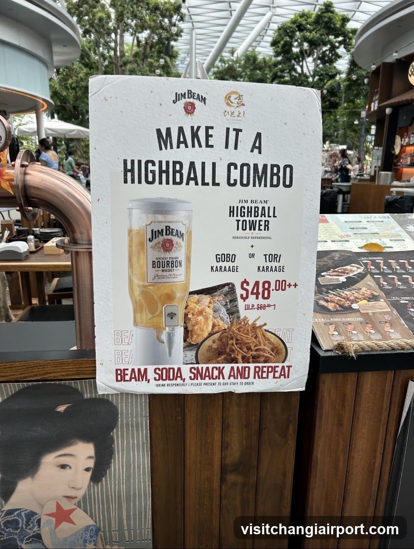 Jim Beam Highball Combo Ad