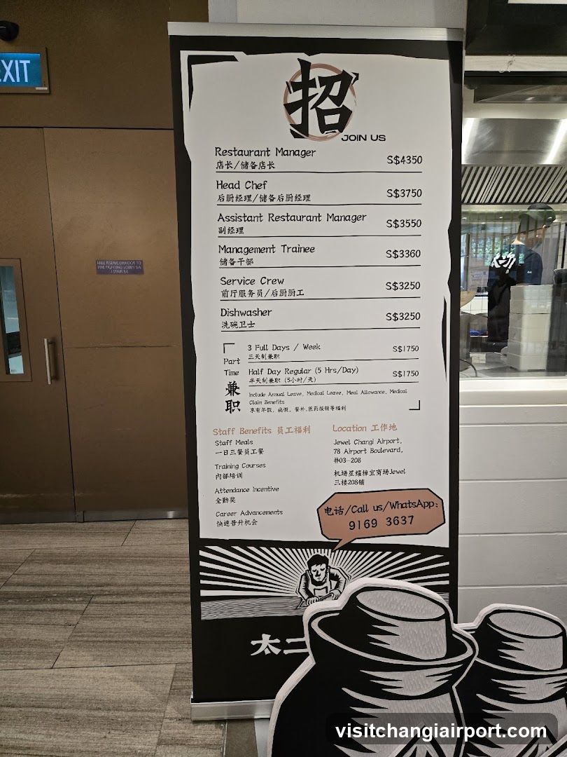 Restaurant Staff Recruitment Poster