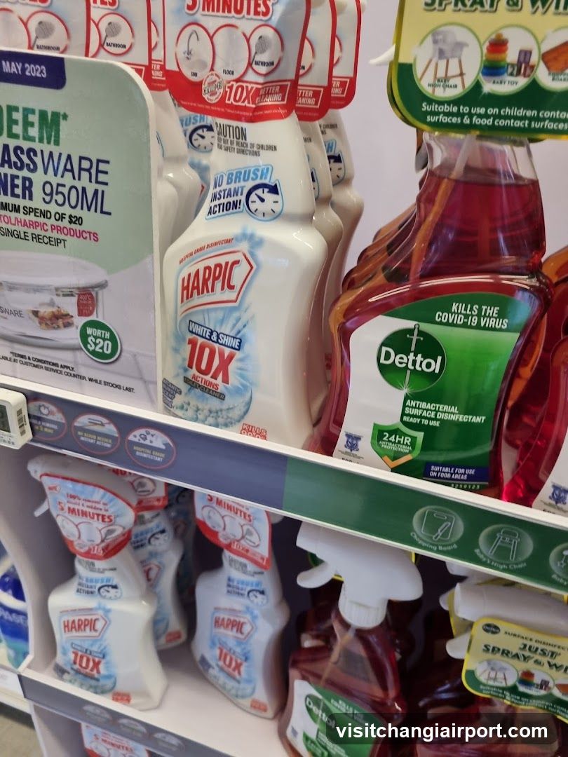 Cleaning Products Display
