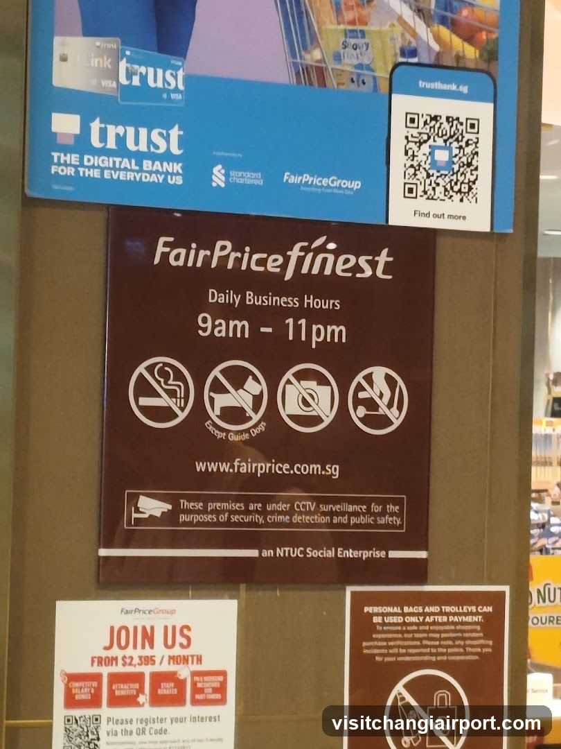 FairPrice Finest Signage and Advertisements