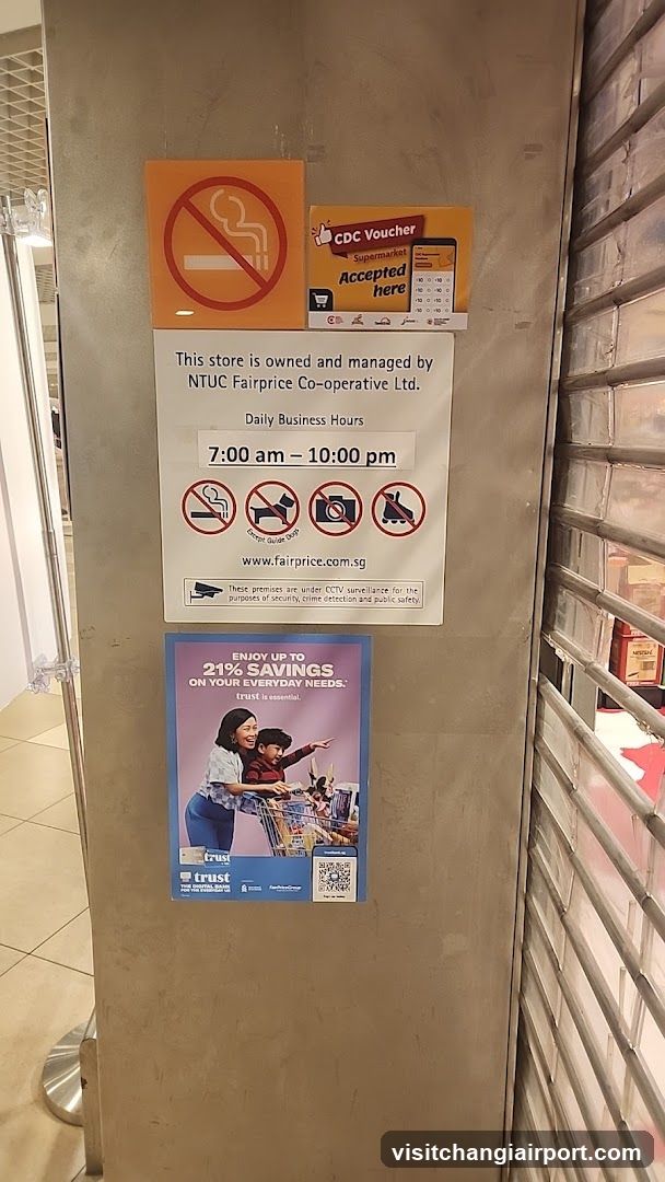 NTUC Fairprice Store Signage