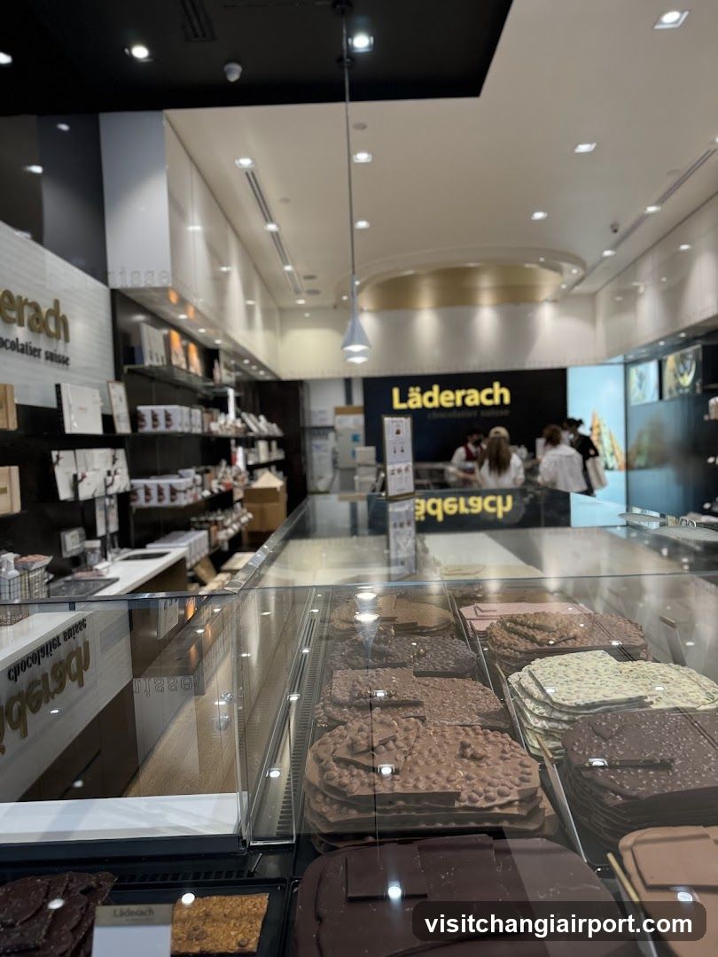 Läderach Chocolate Shop Interior