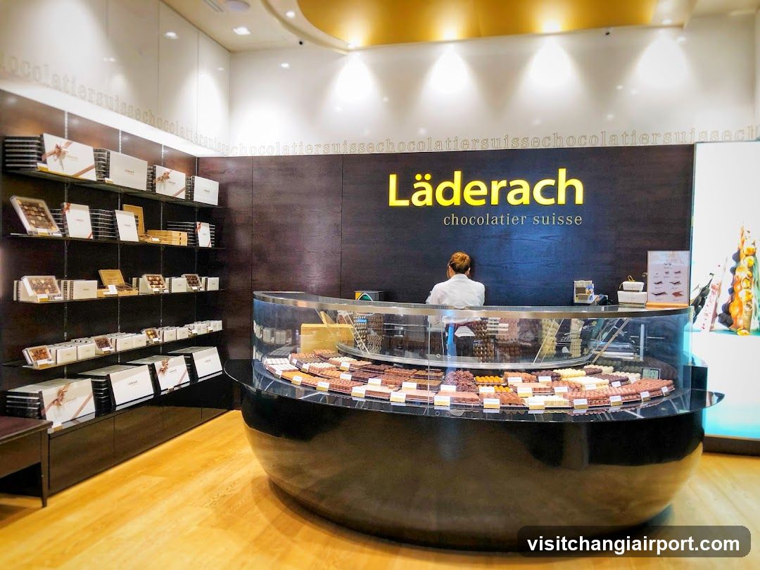 Läderach Chocolate Shop Interior