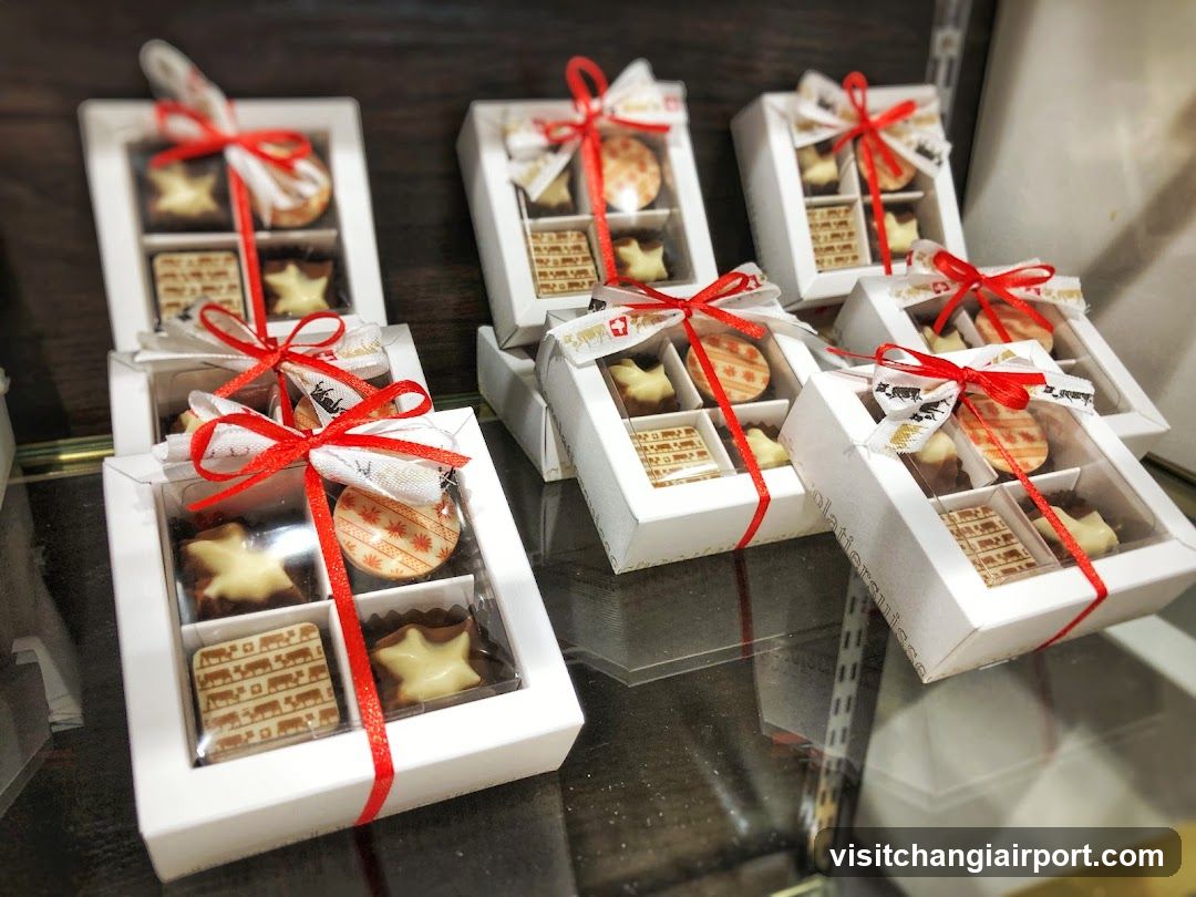 Gift Boxes of Chocolates and Cookies