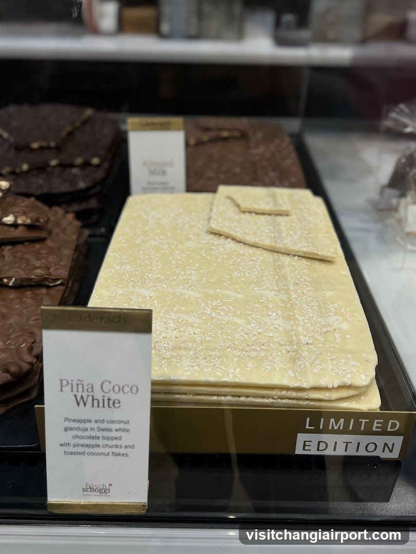 Piña Coco White Chocolate Display