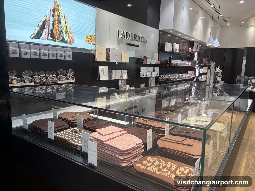 Läderach Chocolate Shop Interior