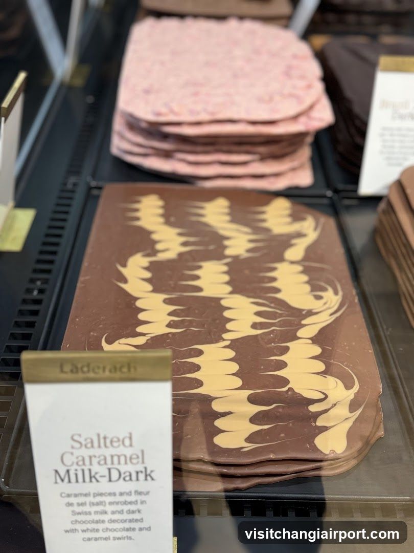 Läderach Chocolate Display