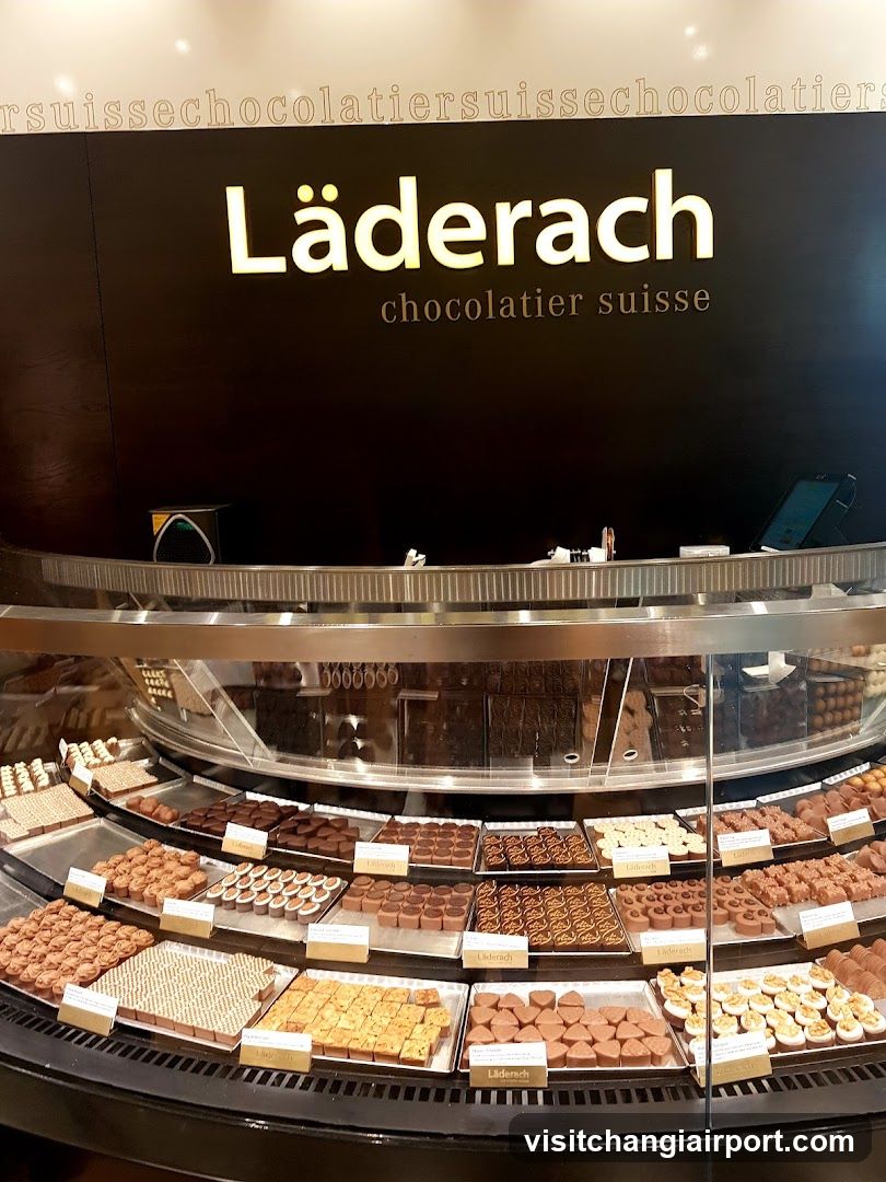 Läderach Chocolate Shop Interior