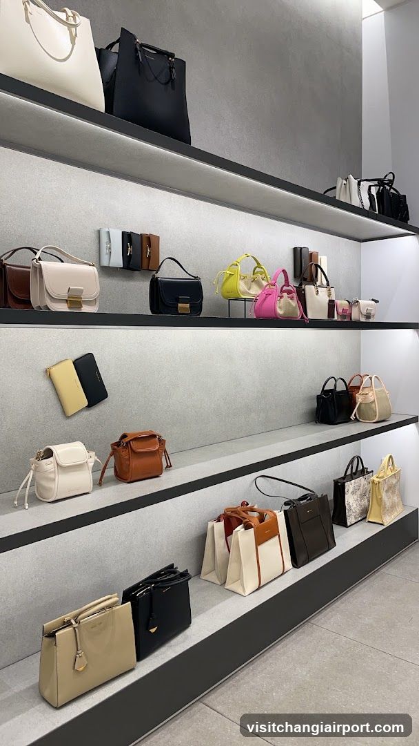 Handbag Display Shelf